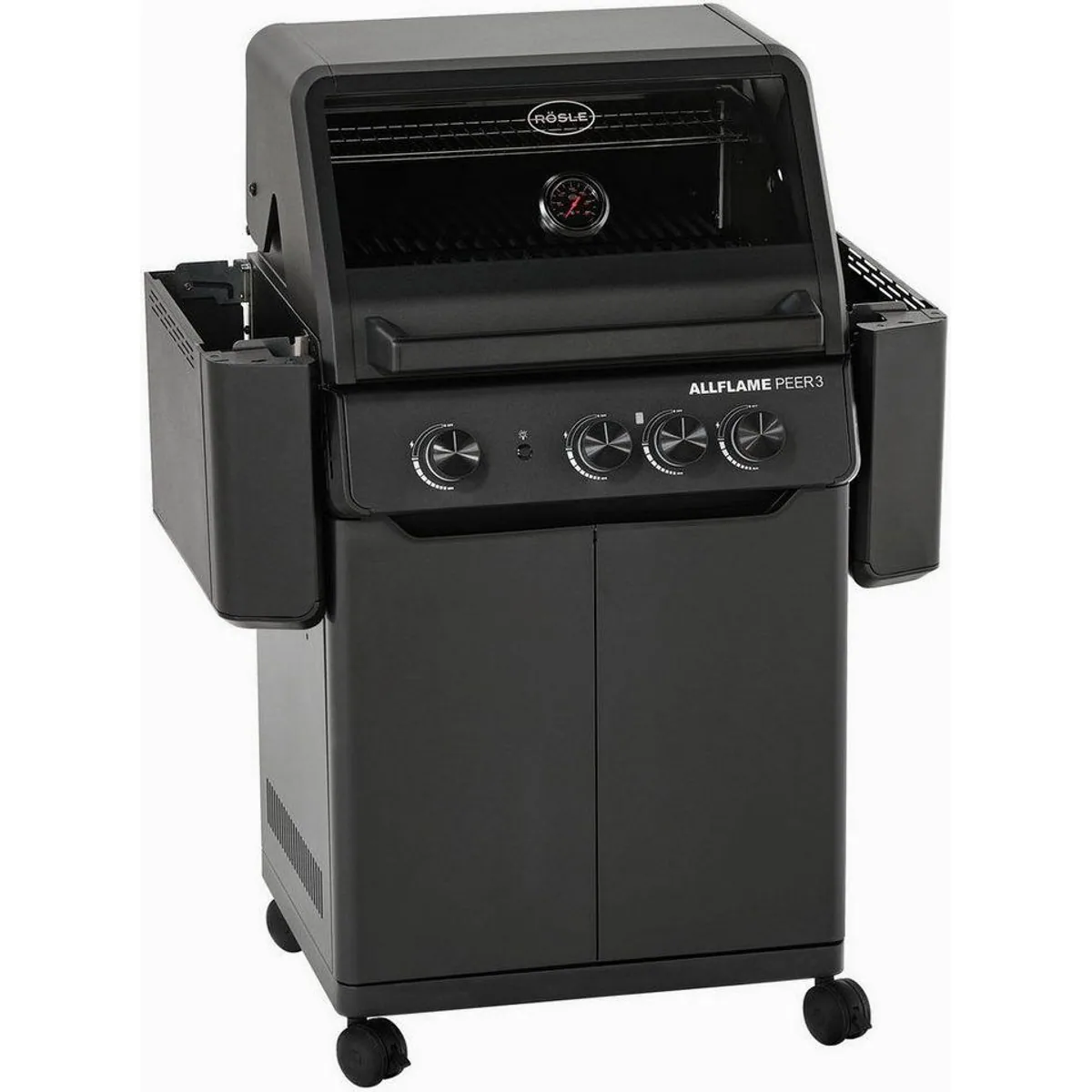 RÖSLE Gasgrill ALLFLAME Peer 3, leistungsstarke HEATSPIRE-Brenner, präzise Temperaturkontrolle 2