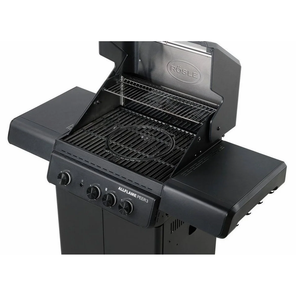 RÖSLE Gasgrill ALLFLAME Peer 3, leistungsstarke HEATSPIRE-Brenner, präzise Temperaturkontrolle 3