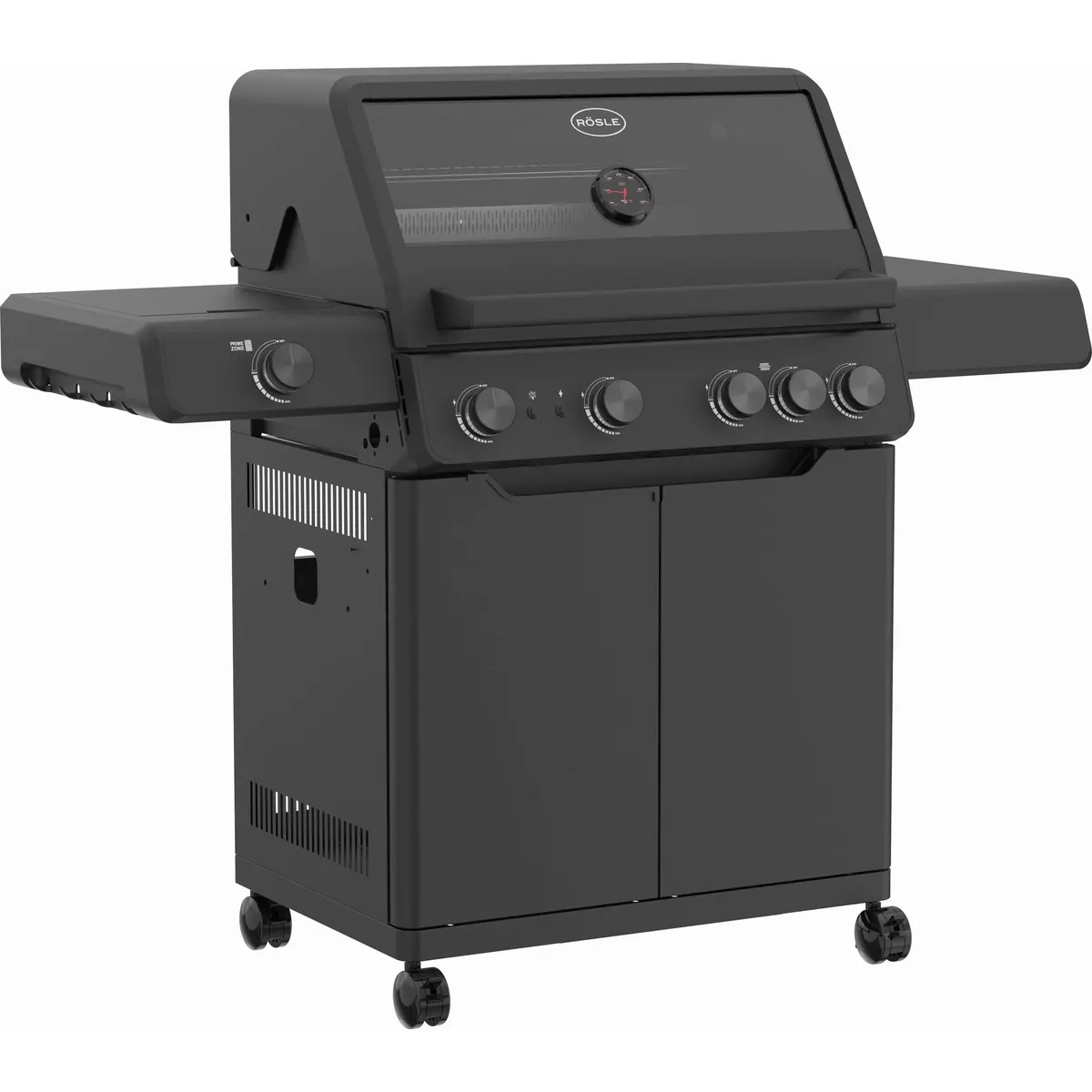 RÖSLE Gasgrill AllFlame Hero 4, 4 HEATSPIRE-Brenner, Primezone für hohe Temperaturen