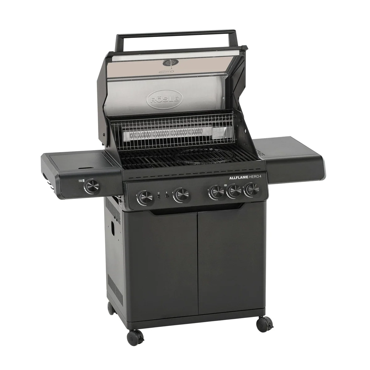 RÖSLE Gasgrill AllFlame Hero 4, 4 HEATSPIRE-Brenner, Primezone für hohe Temperaturen 2