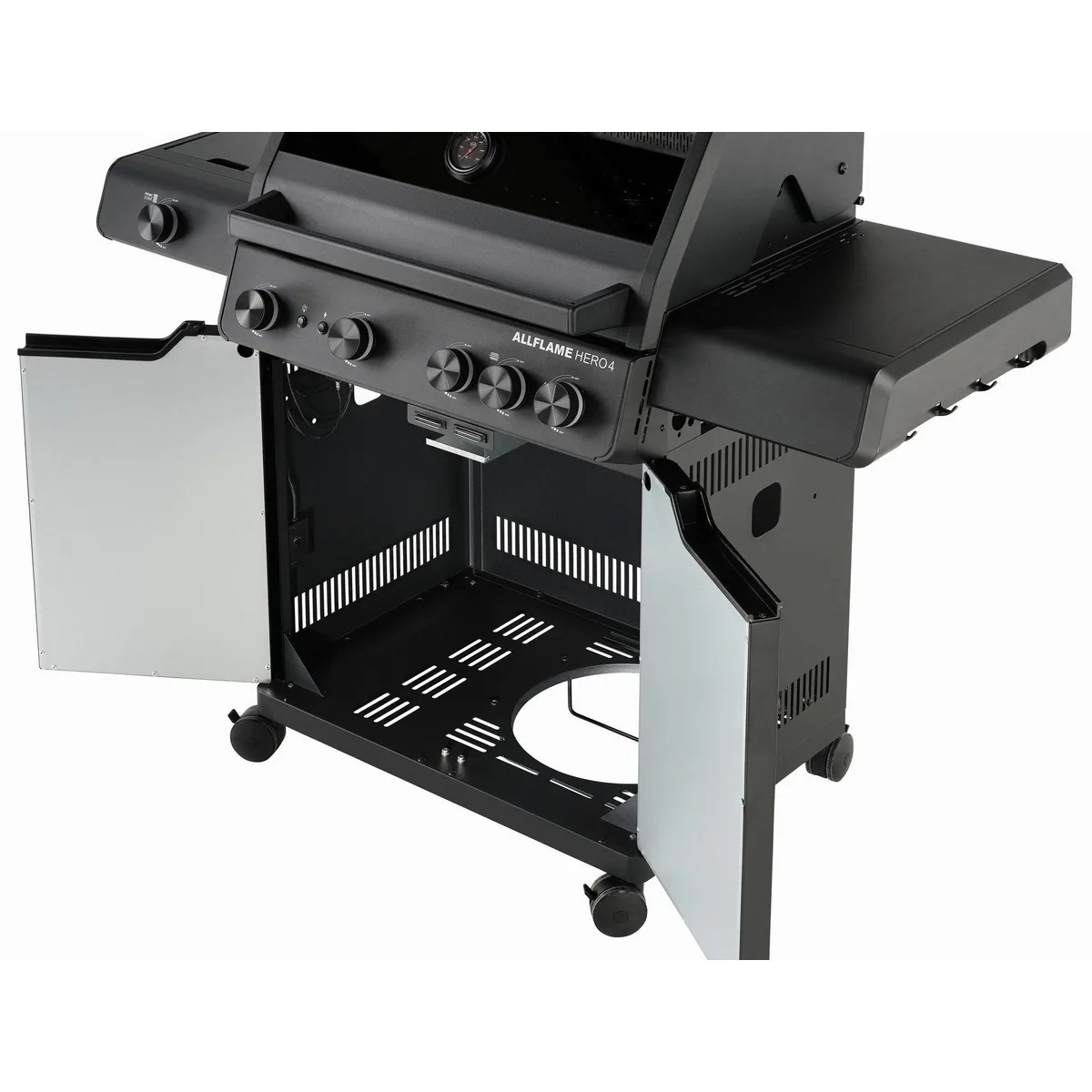 RÖSLE Gasgrill AllFlame Hero 4, 4 HEATSPIRE-Brenner, Primezone für hohe Temperaturen 3