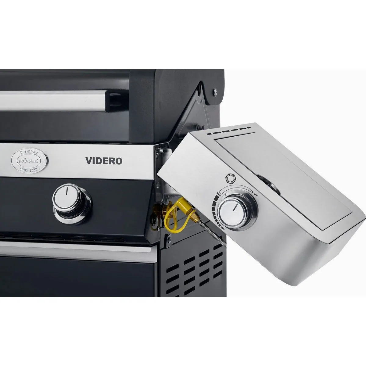 Rösle Videro Gasgrill BBQ-Station, 3 Brenner, Vario+ 5