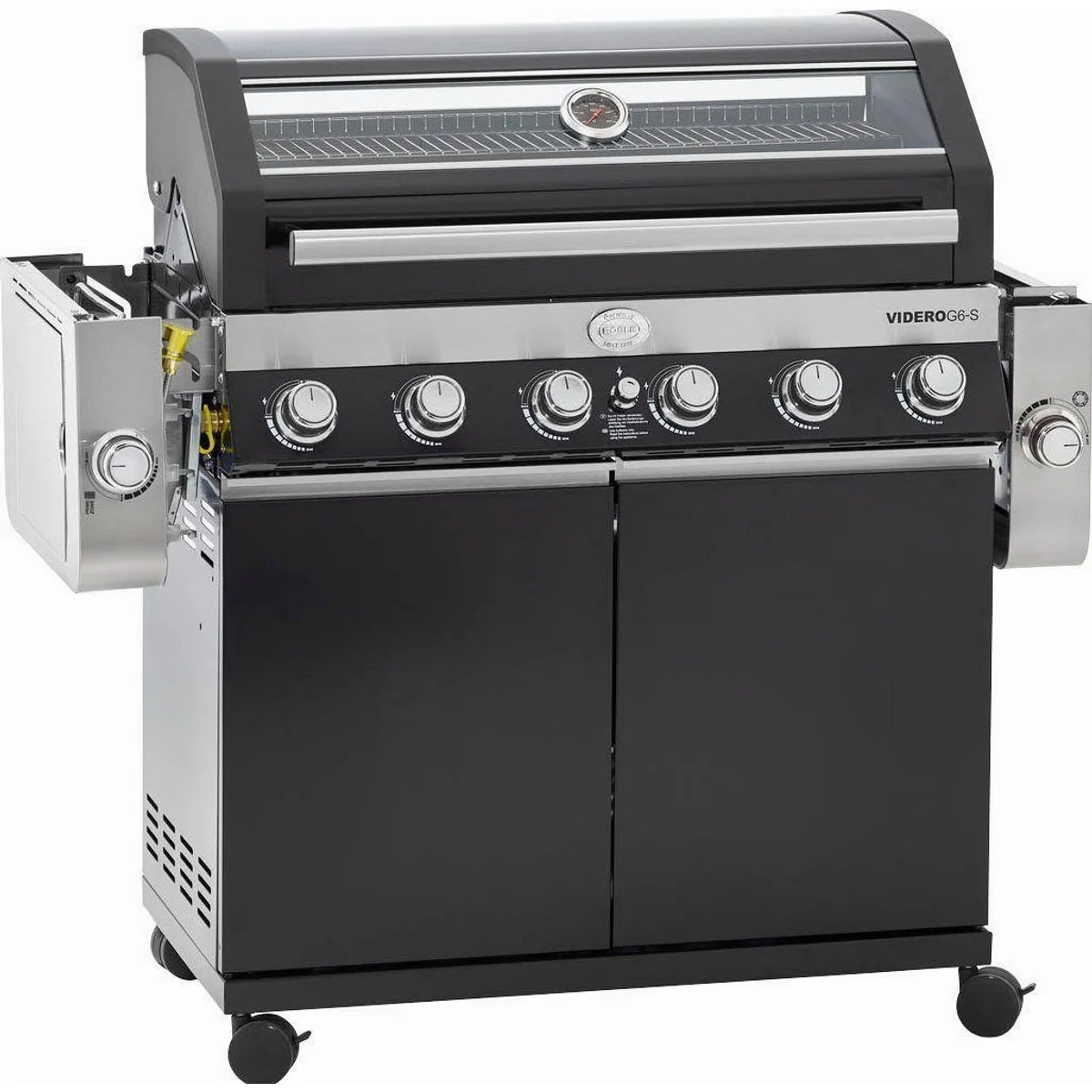 RÖSLE Videro G6-S Gasgrill, 6 Brenner, Primezone, Vario+ System 2