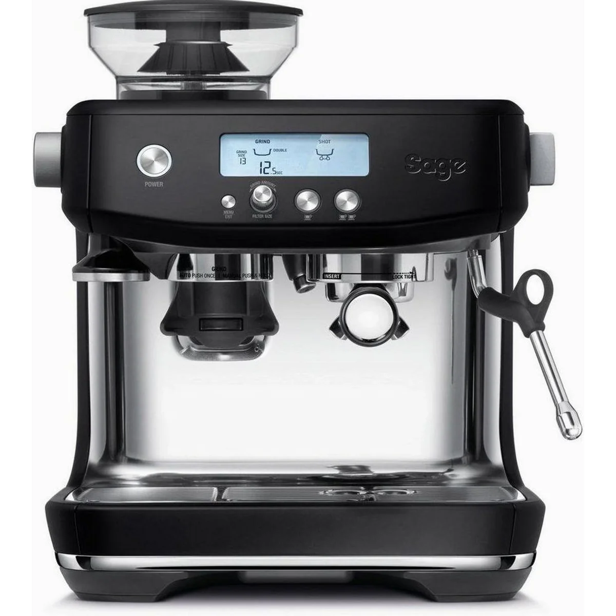 Sage The Barista Pro SES878BTR4EEU1, espressozubereitung, integriertes Kegelmahlwerk, PID-Regler 2