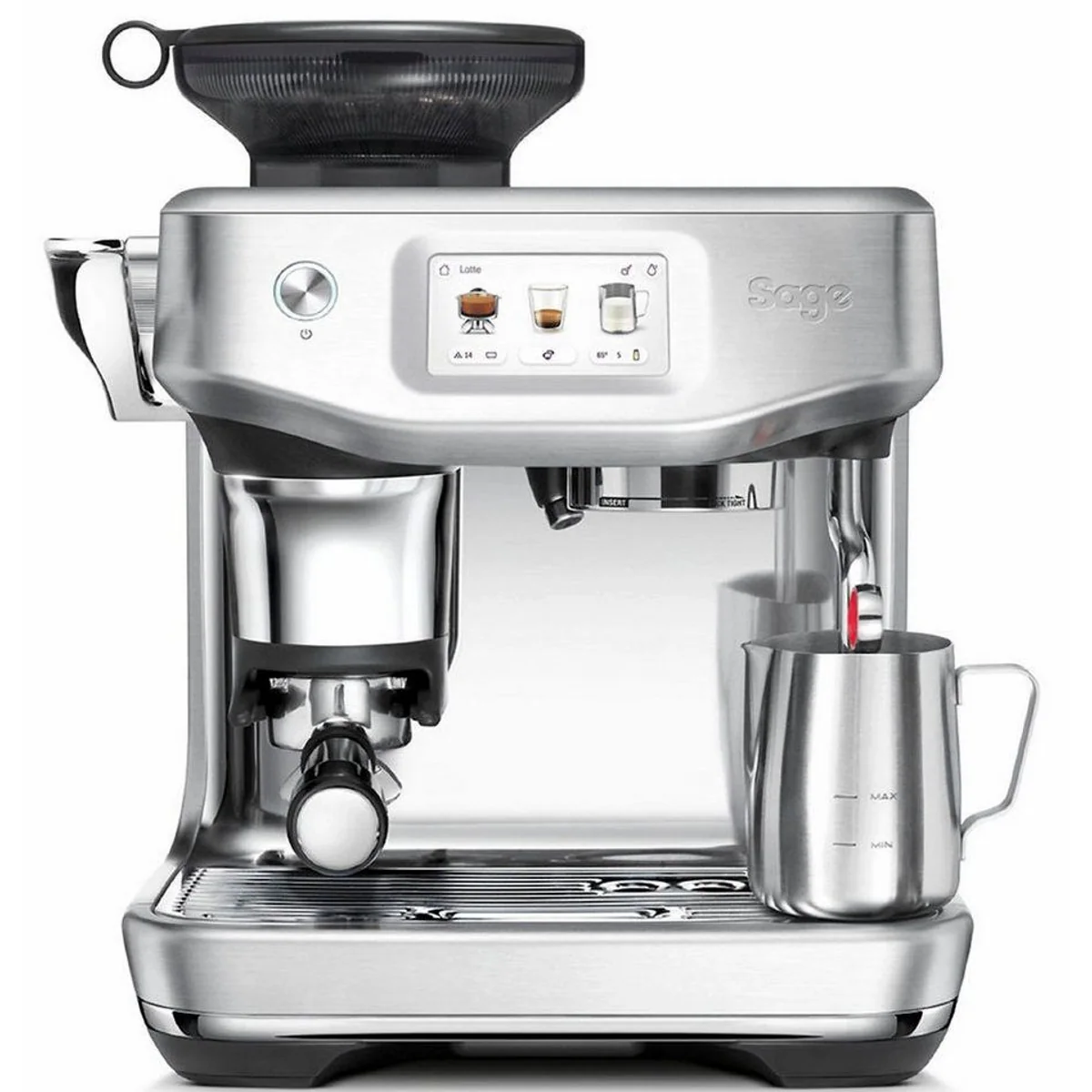Sage Barista Touch Impress SES882BSS, Cold Brew, Barista-Anleitung, präzise Extraktion