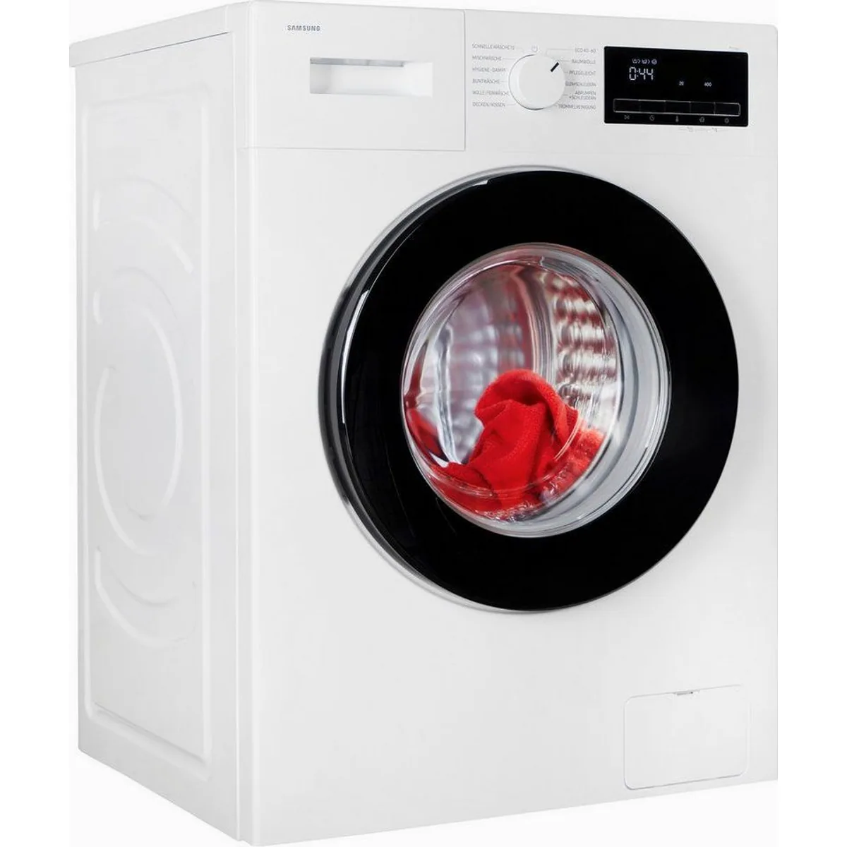 Samsung WW90FG3M05AW Waschmaschine, 9 kg Fassungsvermögen, 1400 U/min — energieeffizient, leise, innovative Schaumerkennung