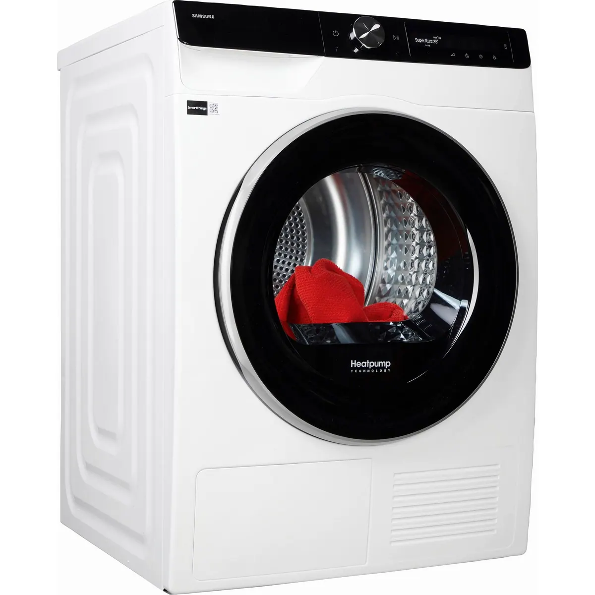 Samsung DV6400D Wärmepumpentrockner, klar strukturiertes Display, energieeffiziente Trocknung