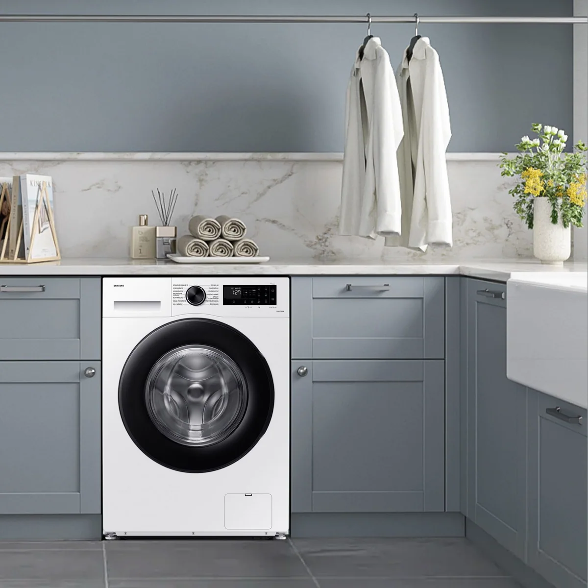 Samsung WW5000C Waschmaschine, 9 kg, 1400 U/min — Effiziente Reinigung, vielseitige Programme, leises Design 2
