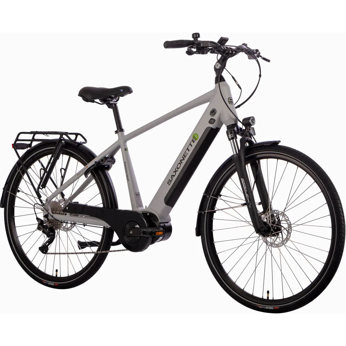 SAXONETTE Premium Sport E-Bike, 10 Gang Kettenschaltung, 522 Wh Akku, Hydraulische Scheibenbremsen 2