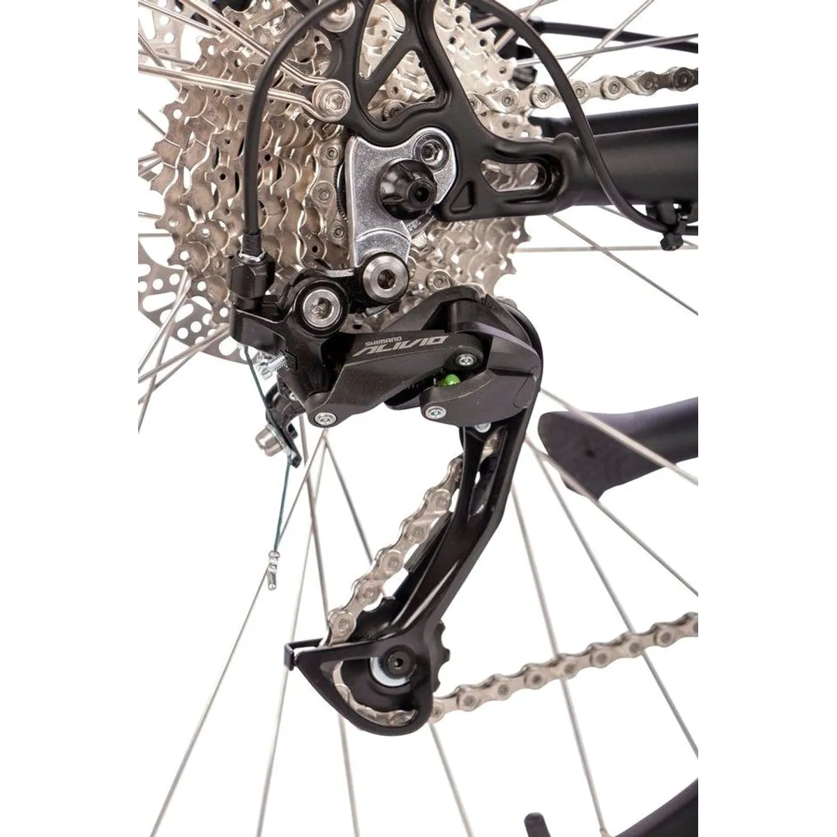 SAXONETTE E-Bike Trekkingrad Deluxe Sport, 9-Gang Shimano Alivio, Mittelmotor, 418 Wh 4