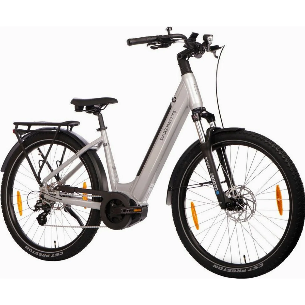 SAXONETTE Deluxe SUV Easy E-Bike, 8-Gang Shimano, Ananda Mittelmotor, 522 Wh 2