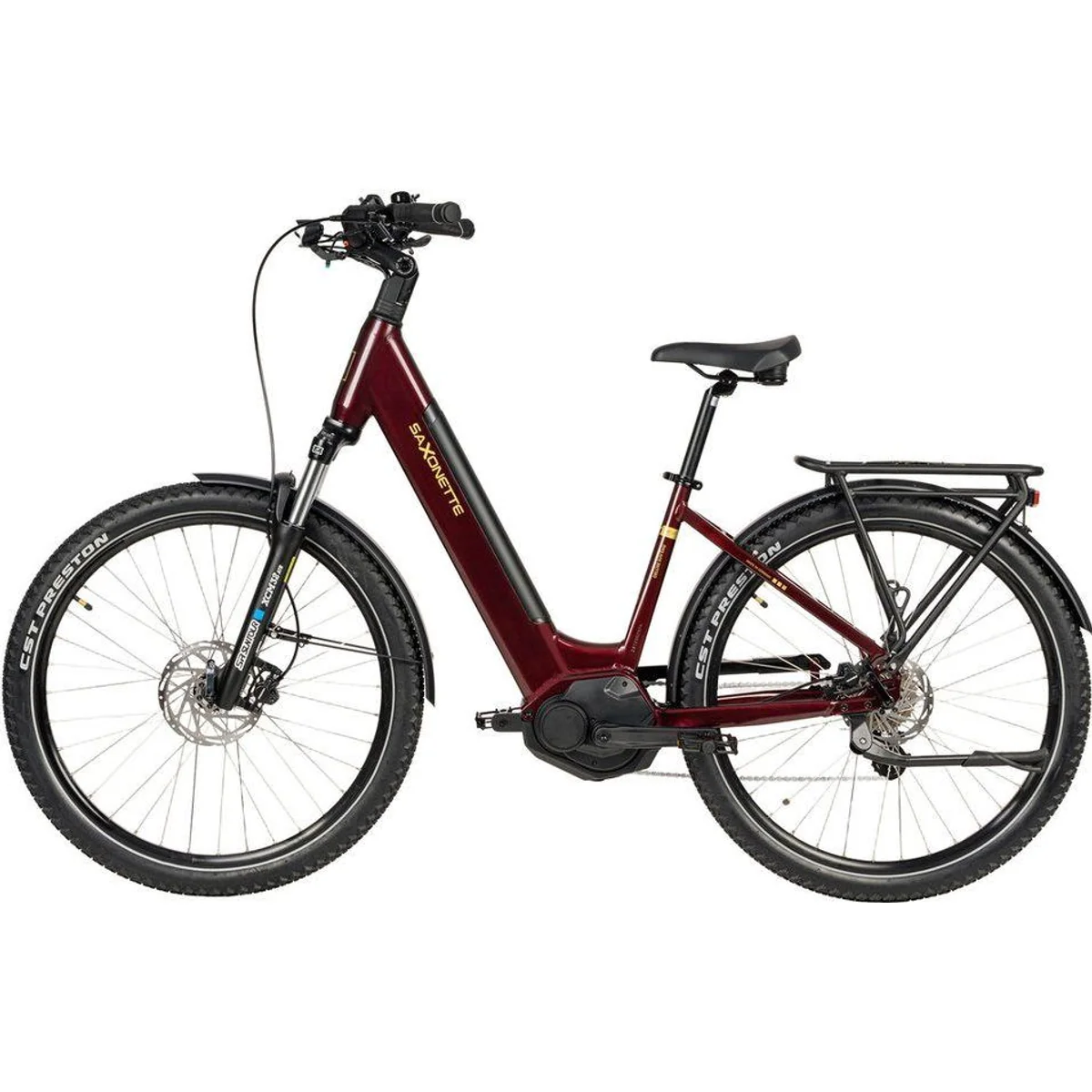 SAXONETTE Deluxe SUV Easy 2025, 8 Gang Shimano ALTUS, Ananda M60 Mittelmotor, 522 Wh Akku