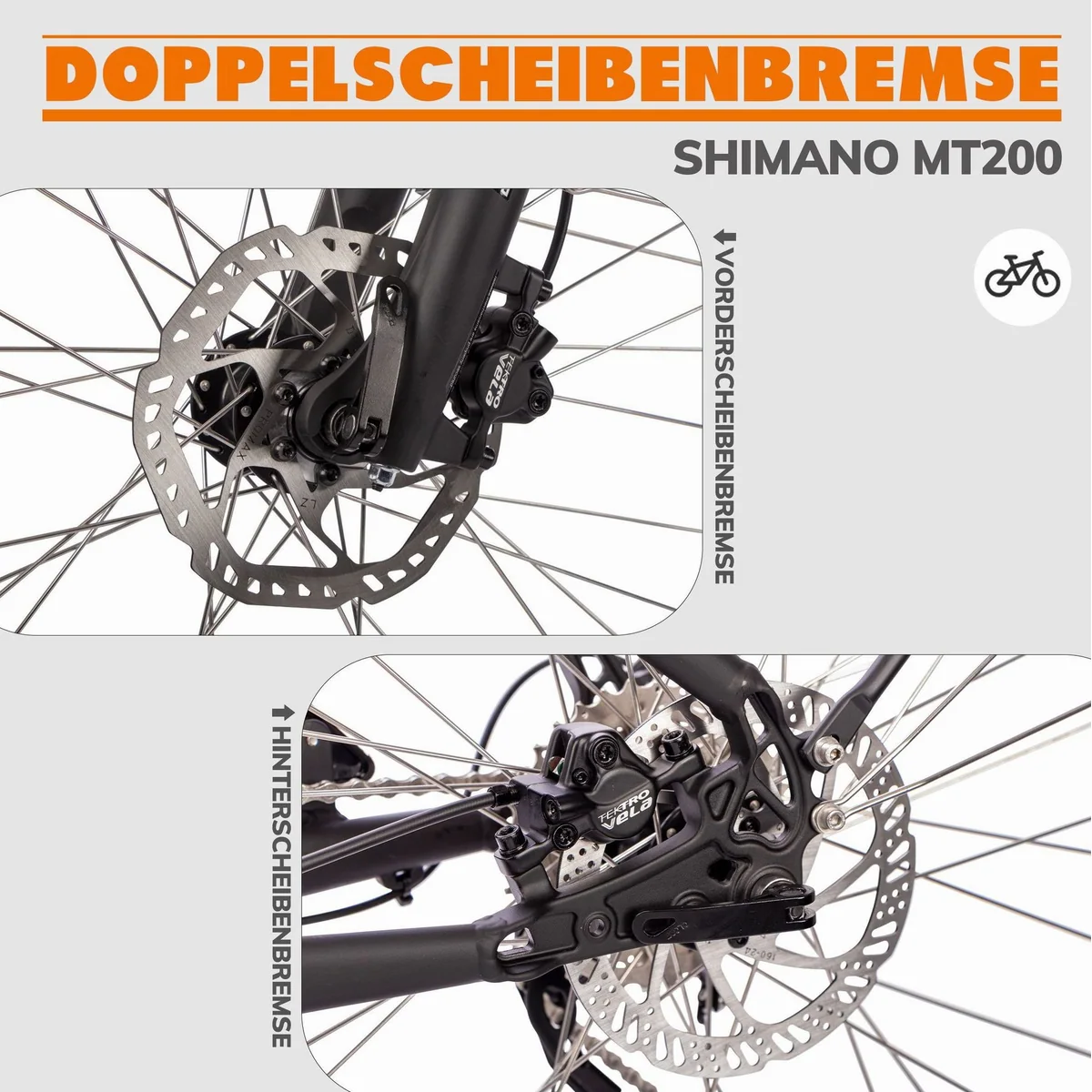 SAXXX E-Bike Trekkingrad Deluxe Sport Wave, 28 Zoll, 250W Mittelmotor, 9-Gang Shimano Alivio 4