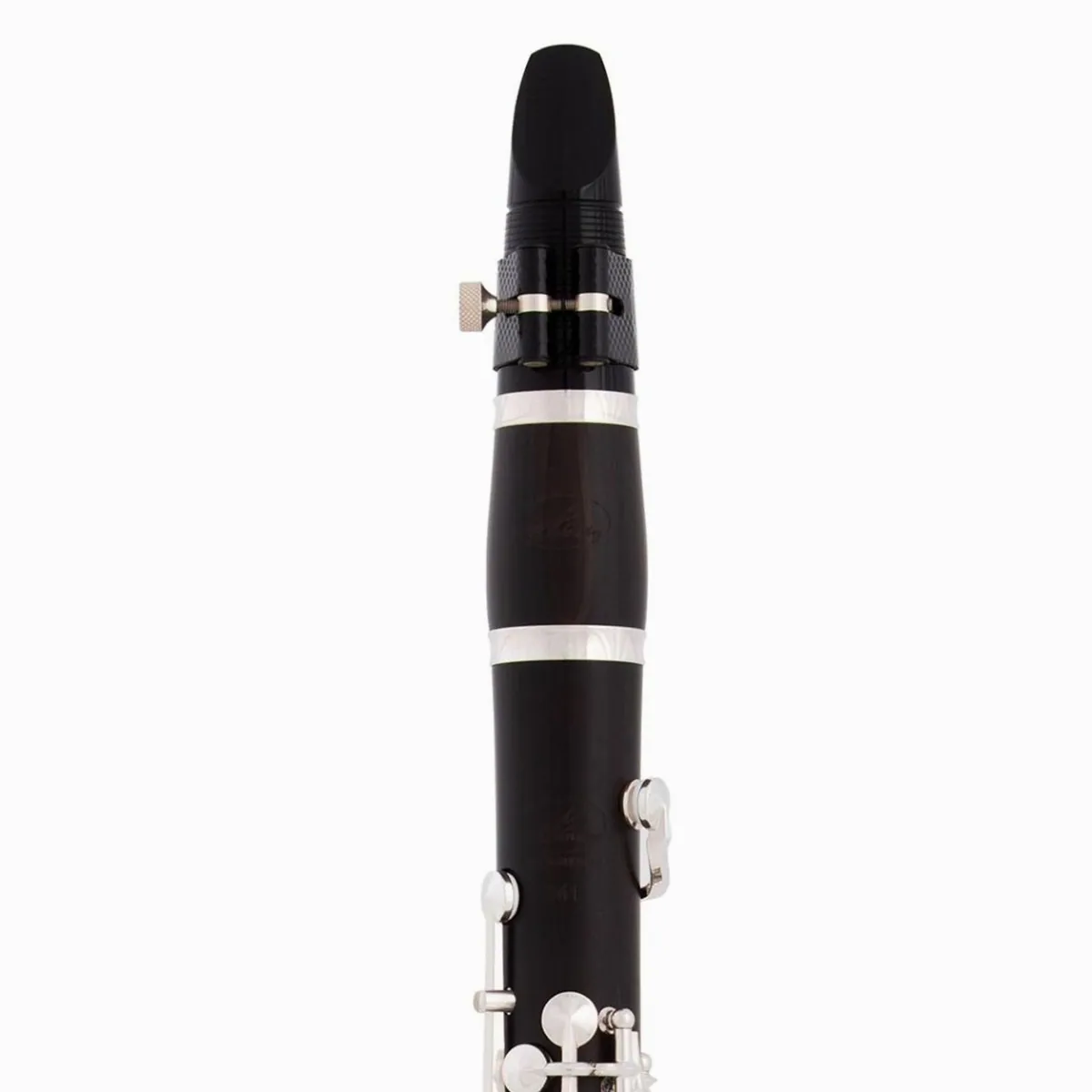 Schreiber D-41 Bb-Klarinette, Grenadillholz, ergonomische Mechanik — 22 Klappen, versilberte Mechanik 2