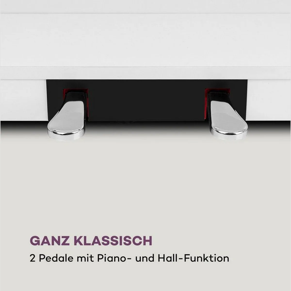 Schubert Subi 88 MK II Digitalpiano, 88 gewichtete Tasten, 360 Klangfarben, USB/MIDI-Anschluss 5