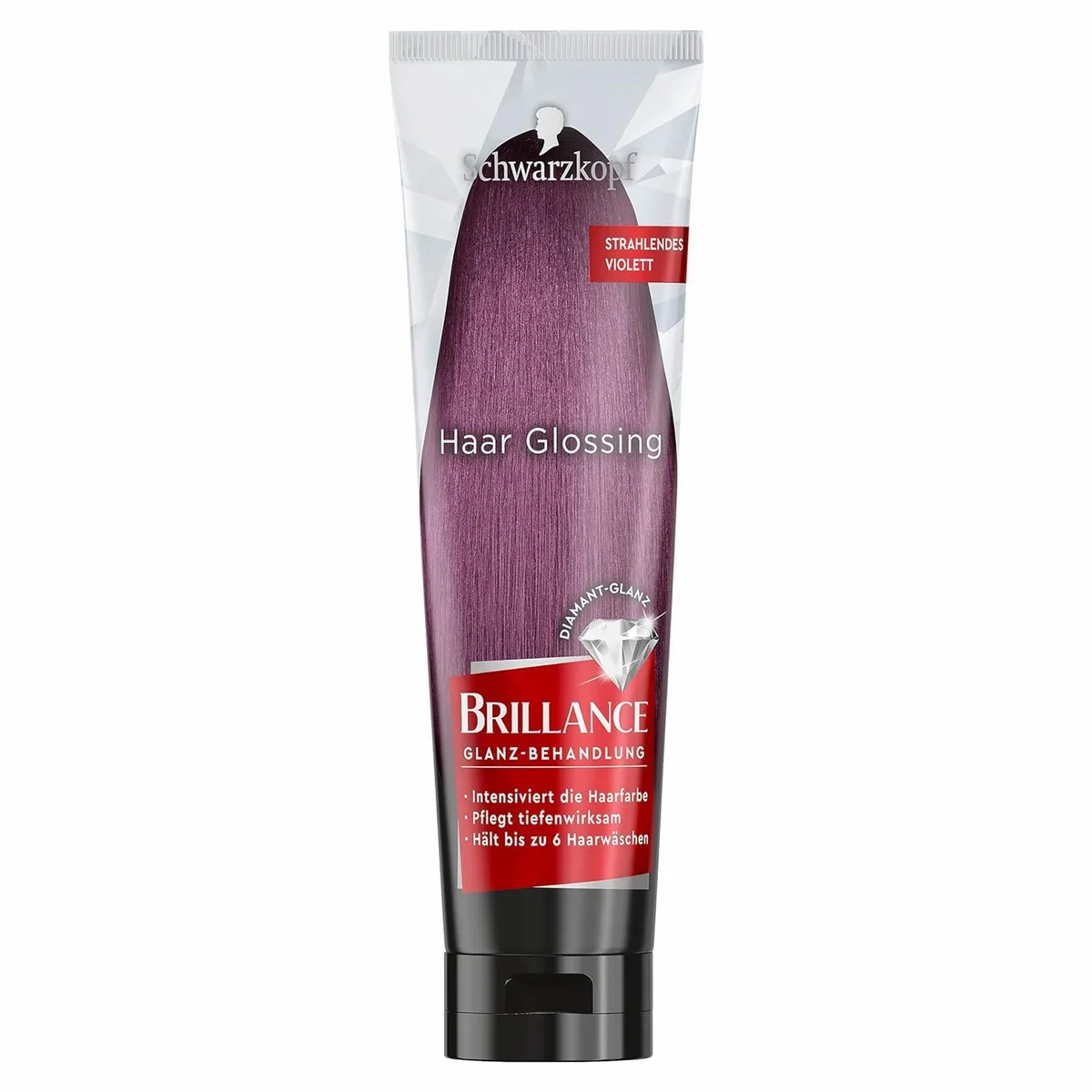 Schwarzkopf Brillance Haar Glossing, intensiver Glanz und Pflege für strahlendes Violett