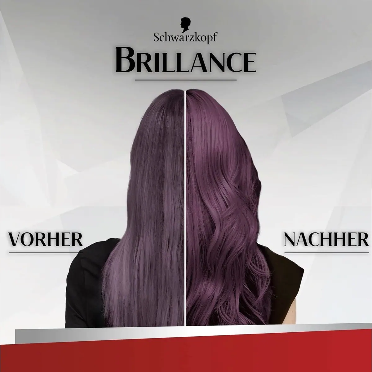 Schwarzkopf Brillance Haar Glossing, intensiver Glanz und Pflege für strahlendes Violett 5