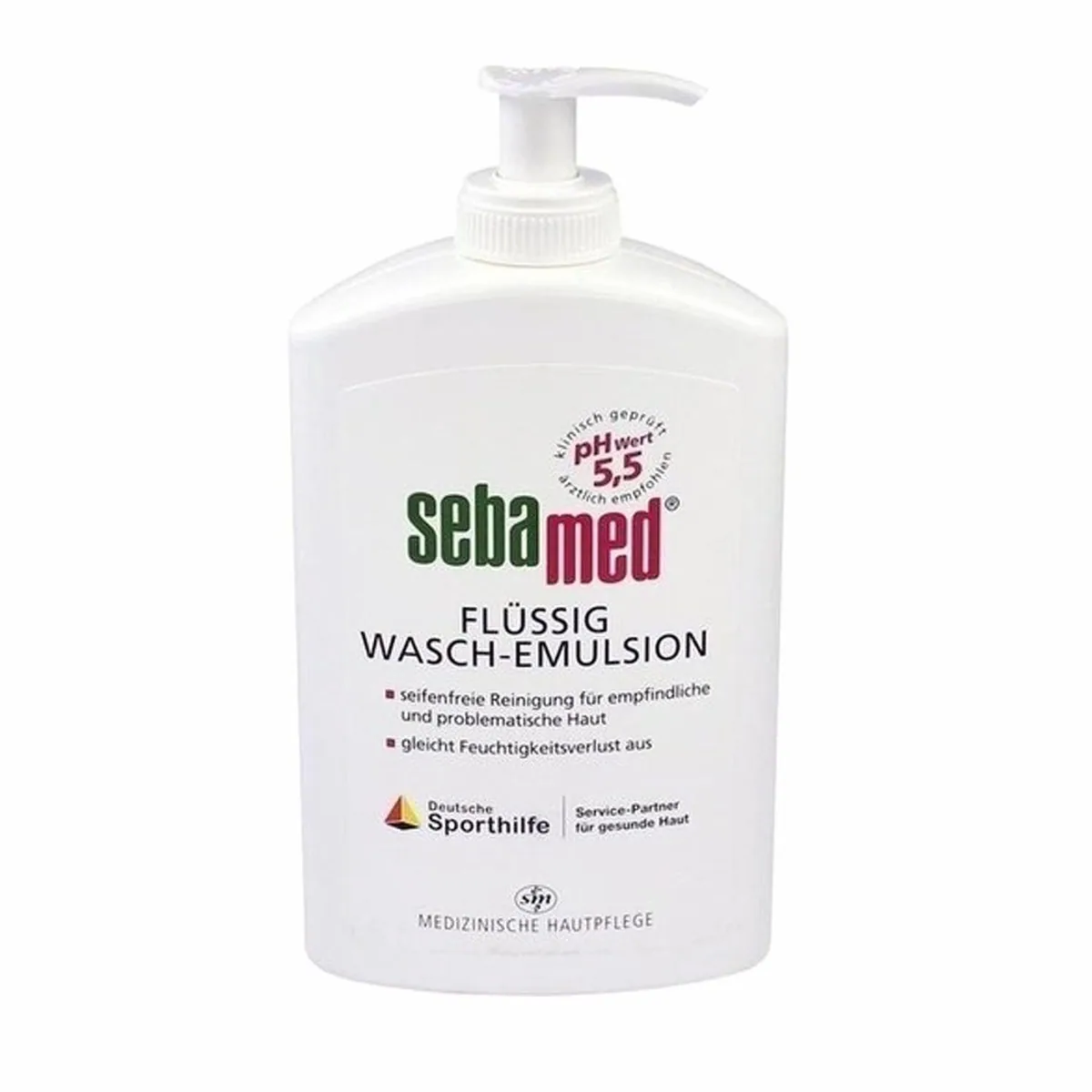 Sebamed Duschgel, sanfte Reinigung für empfindliche Haut — pH-hautneutral, hautschonend, praktische Spenderflasche