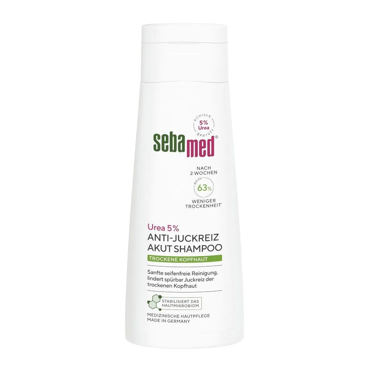 Sebamed Anti-Juckreiz Akut Shampoo, 5% Urea, beruhigt und spendet Feuchtigkeit — 2er Pack 2