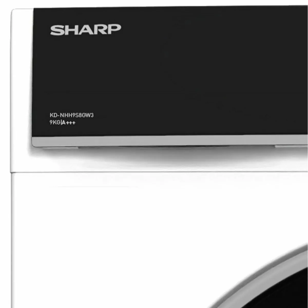 Sharp KD-NHH9S8GW3-DE Wärmepumpentrockner, LED-Display, Knitterschutzfunktion, Schontrommel 3