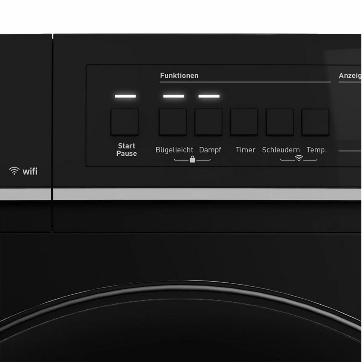 Sharp ES-PRO014BA-DE Waschmaschine, 10 kg, 1400 U/min, Wifi Steuerung, Schaumschutz 5