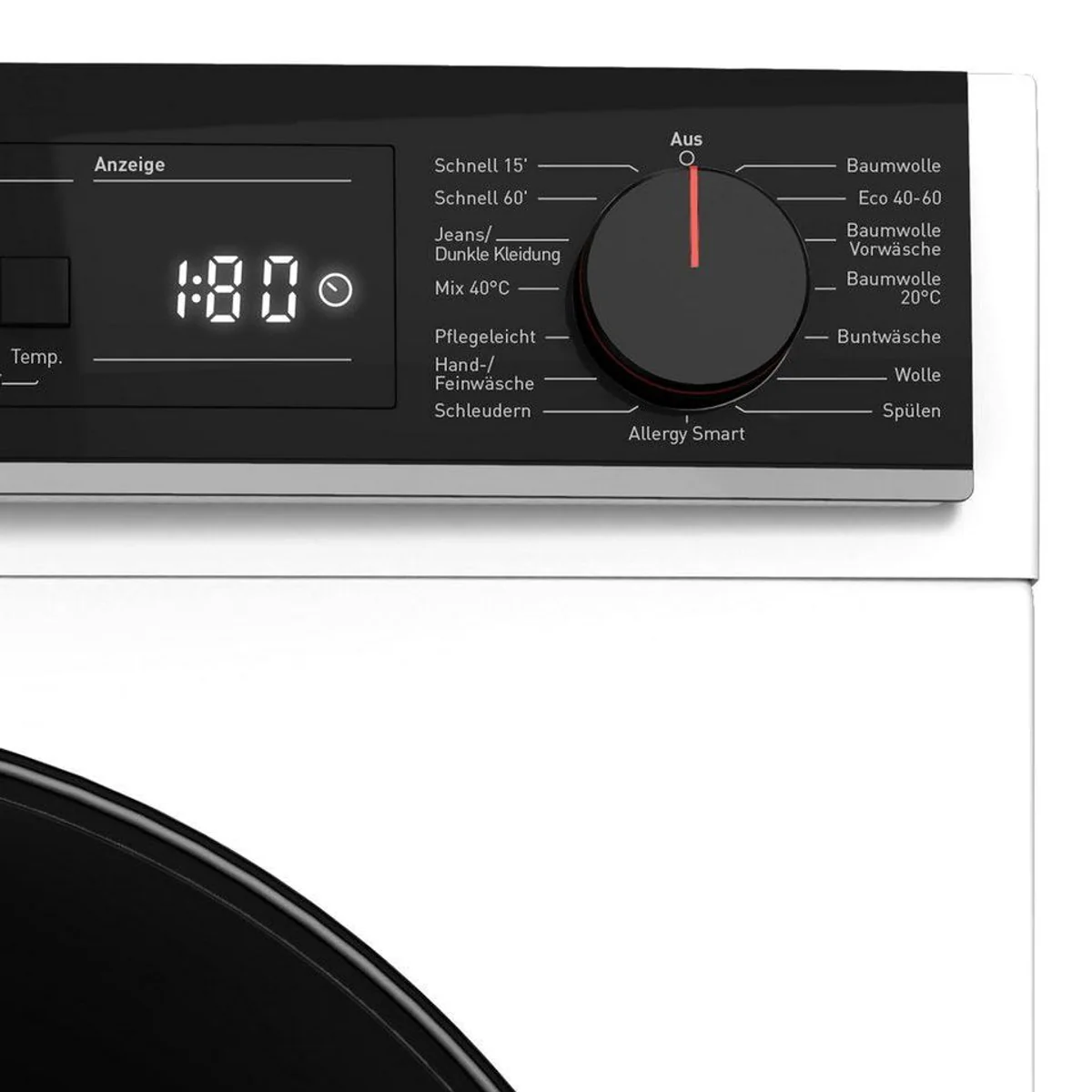 Sharp ES-PRO814WA-DE Waschmaschine, 8 kg, 1400 U/min, EcoLogic System 4