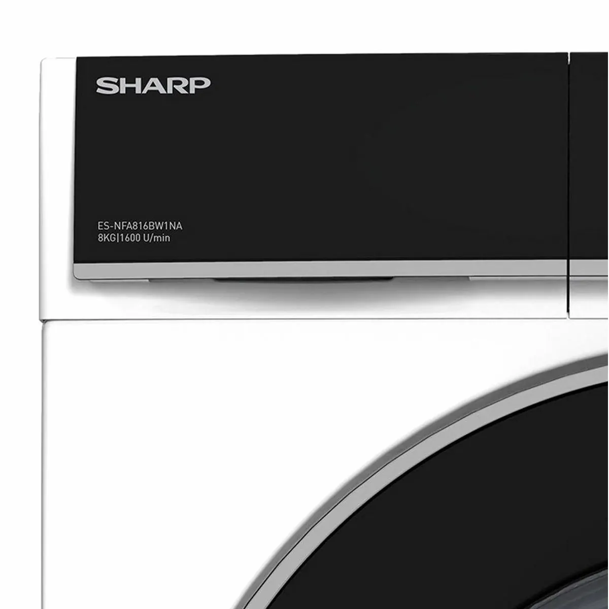 Sharp ES-NFA816BW1NA-DE Waschmaschine, 8 kg, 1600 U/min, AllergySmart, LED-Display 2