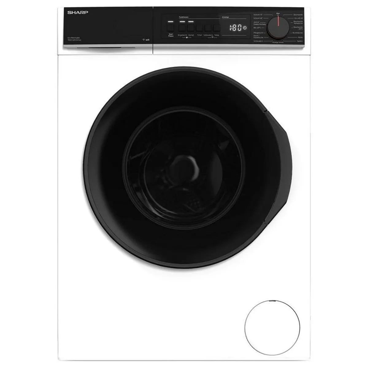 Sharp ES-PRO714WA-DE Waschmaschine, 7 kg, 1400 U/min, AllergySmart, WiFi-fähig 2