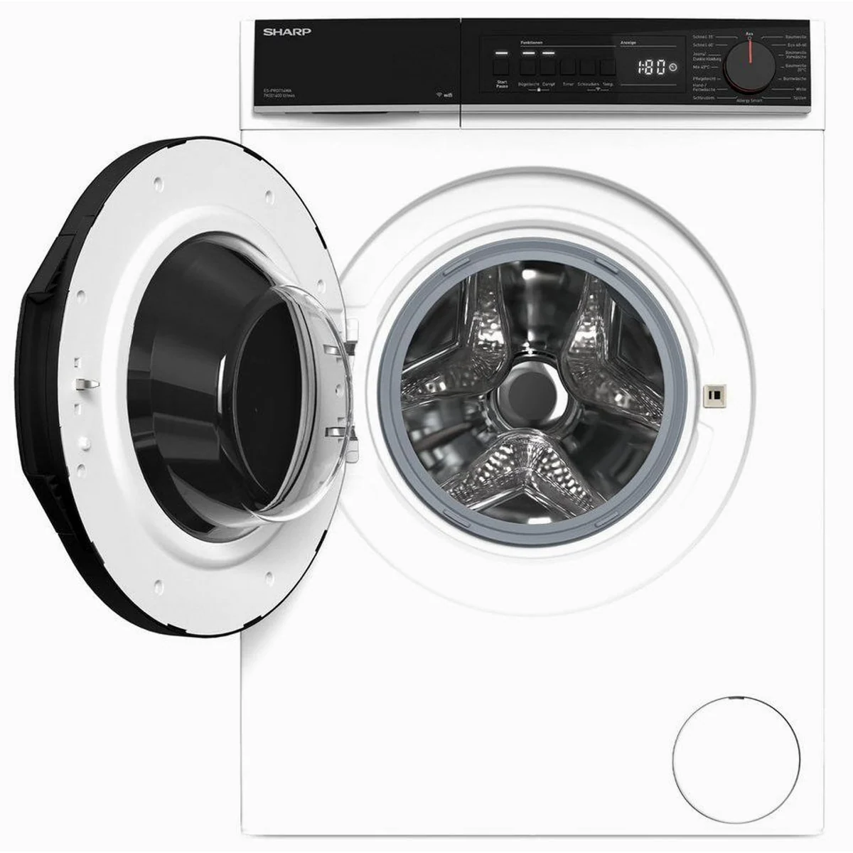 Sharp ES-PRO714WA-DE Waschmaschine, 7 kg, 1400 U/min, AllergySmart, WiFi-fähig 4