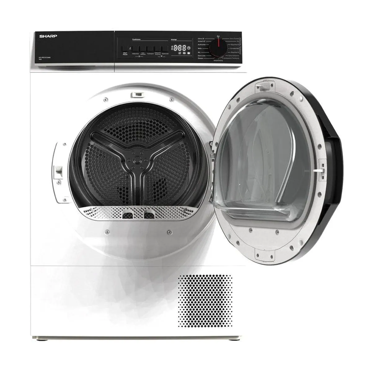 Sharp KD-PRO9S7GWB-DE Wärmepumpentrockner, 9 kg Fassungsvermögen, WiFi-Funktion 4