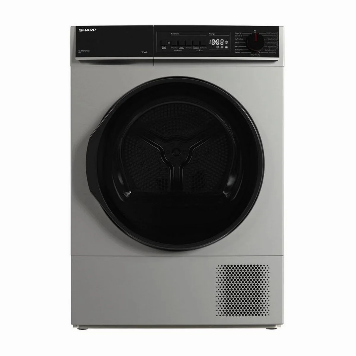 Sharp KD-PRO9S7GSB-DE Wärmepumpentrockner, WiFi-Steuerung und BubbleDrum-Trommel 2