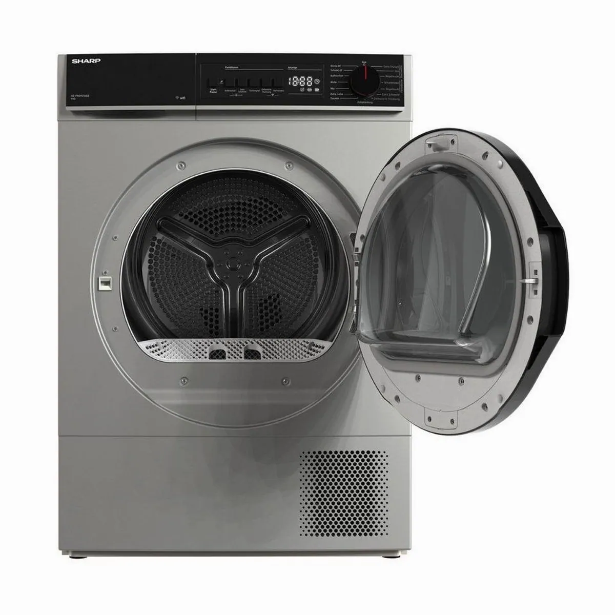 Sharp KD-PRO9S7GSB-DE Wärmepumpentrockner, WiFi-Steuerung und BubbleDrum-Trommel 4