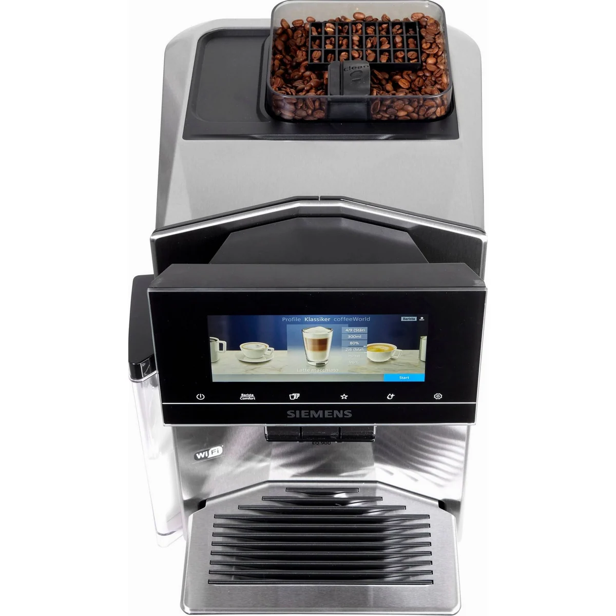 SIEMENS EQ900 TQ903D43, intuitives 6,8" TFT-Display, Geräuschreduzierung, Barista-Modus 5