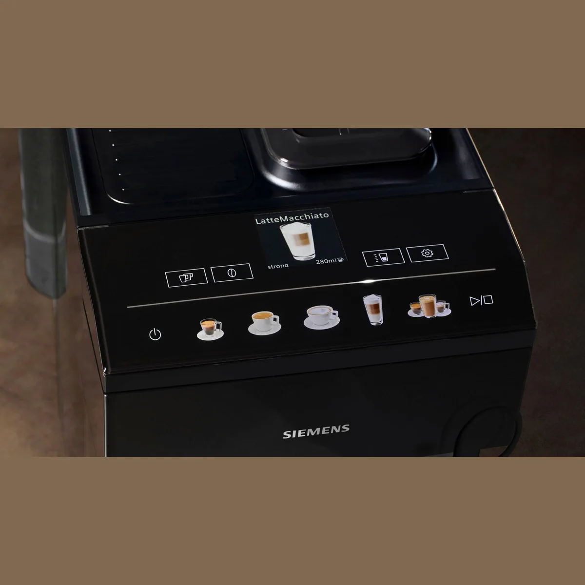 SIEMENS EQ500 Kaffeevollautomat, OneTouch-Funktion, intuitives Farbdisplay, automatische Dampfreinigung 3