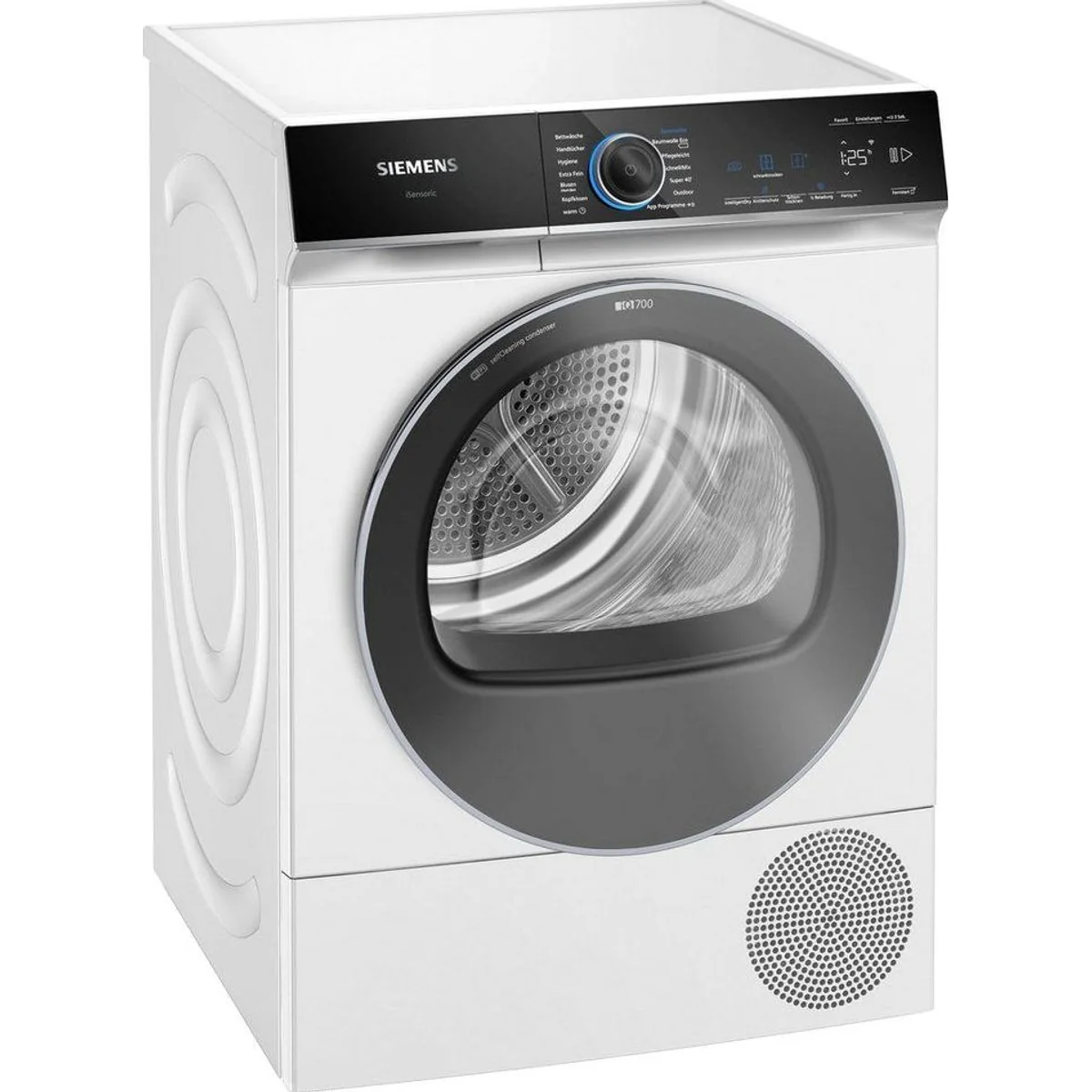SIEMENS Wärmepumpentrockner iQ700 WQ45B2B40, selbstreinigender Kondensator, autoDry, 9 kg Fassungsvermögen 2