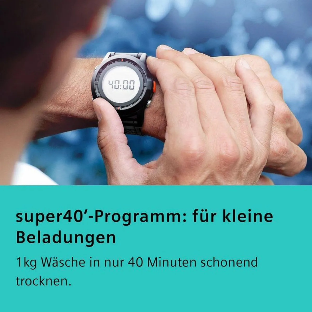 SIEMENS Wärmepumpentrockner iQ700 WQ45B2B40, selbstreinigender Kondensator, autoDry, 9 kg Fassungsvermögen 4
