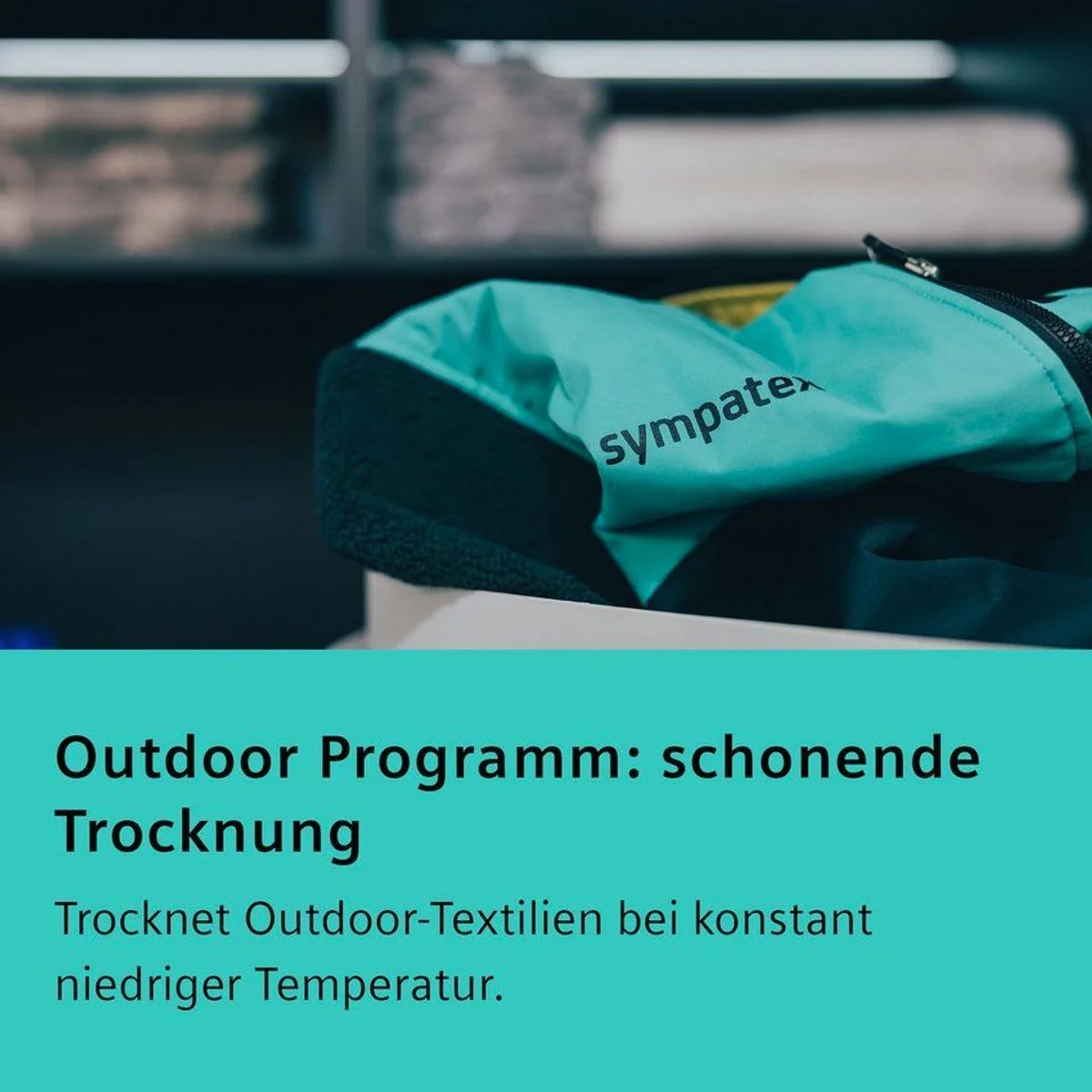 SIEMENS WQ45G2D00 Wärmepumpentrockner, selbstreinigender Kondensator, 9 kg Fassungsvermögen, softDry-Trommelsystem 5
