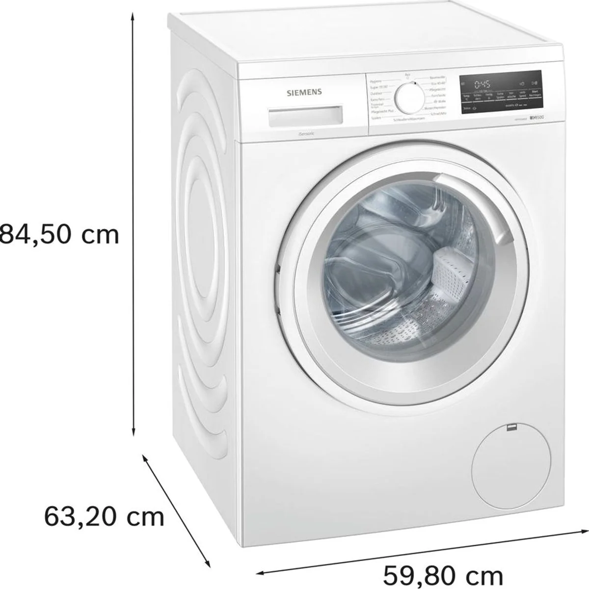 SIEMENS iQ500 WU14UT22 Waschmaschine, 9 kg, 1400 U/min, energiesparend 2
