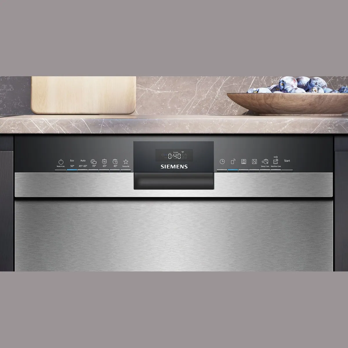 SIEMENS iQ300 SN43ES04TE, 13 Maßgedecke, Automatische Türöffnung, Flexible Körbe 3