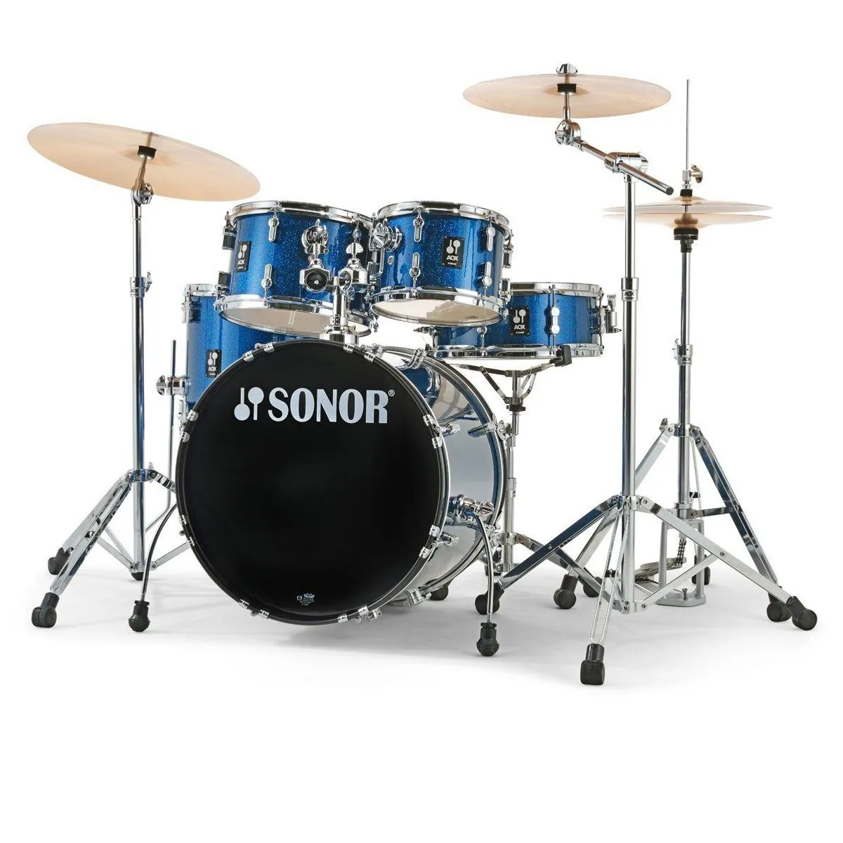 SONOR AQX Studio Set, Komplett-Set mit hochwertiger Hardware und Beckenset 2