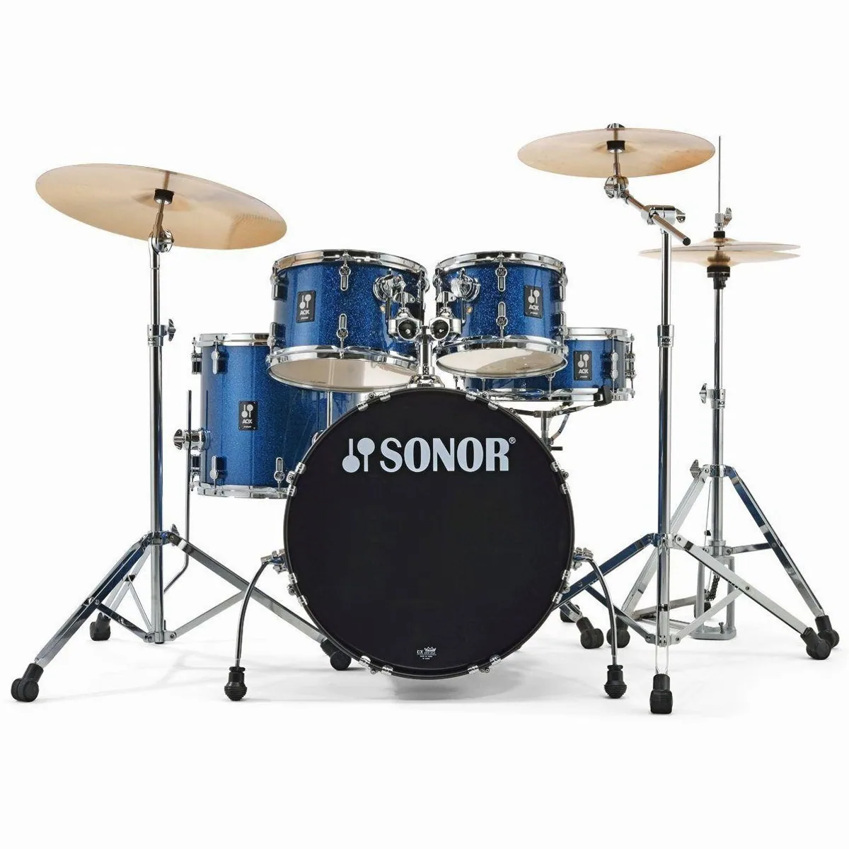 SONOR AQX Studio Set, Komplett-Set mit hochwertiger Hardware und Beckenset 3