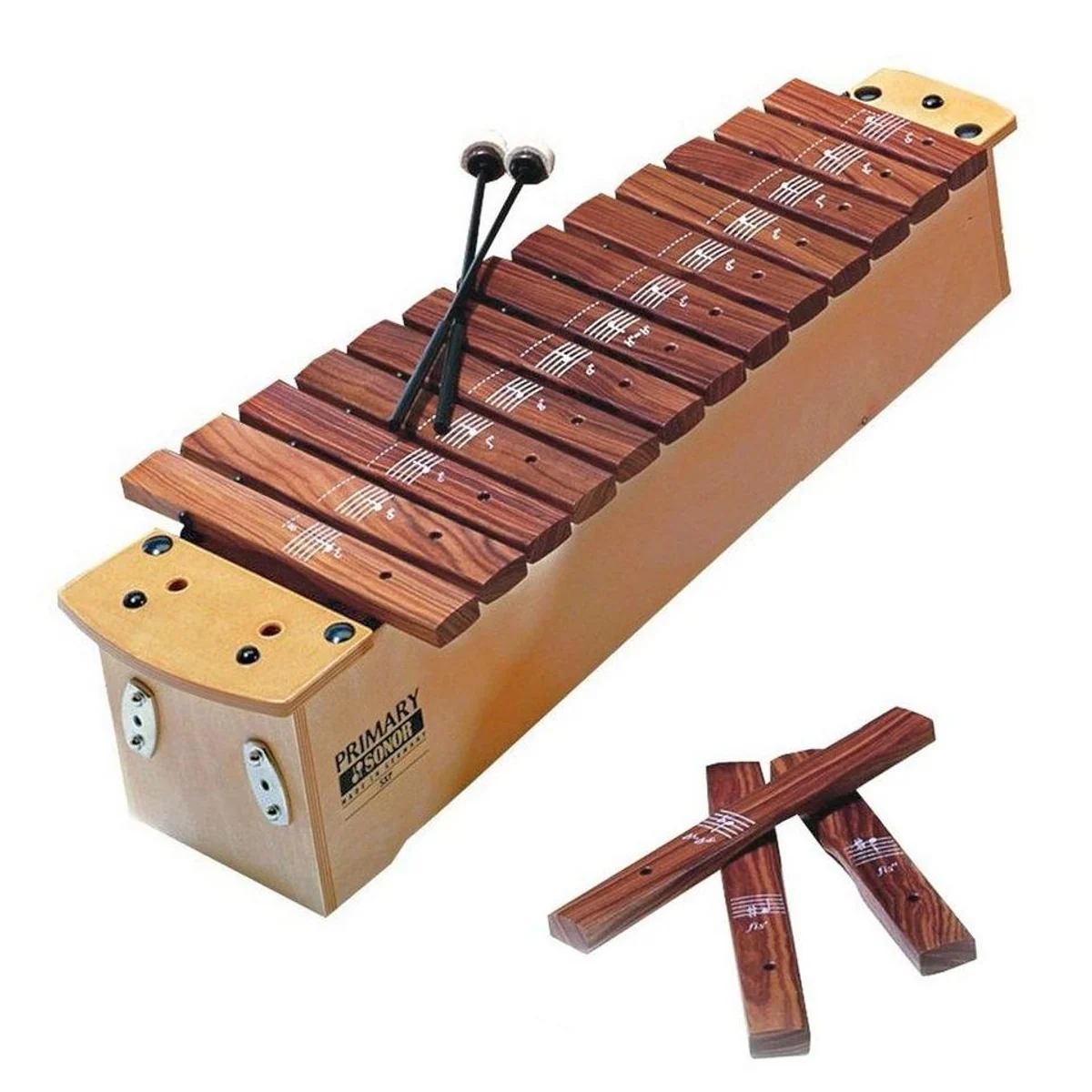 SONOR SXP-1.1 Sopran Xylophon, 16 Töne, Pao Rosa Klangplatten 2