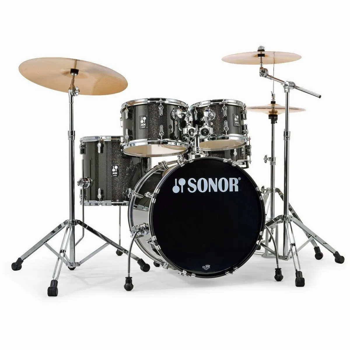 SONOR AQX Studio Set BMS, komplettes Schlagzeugset mit Zubehör 2