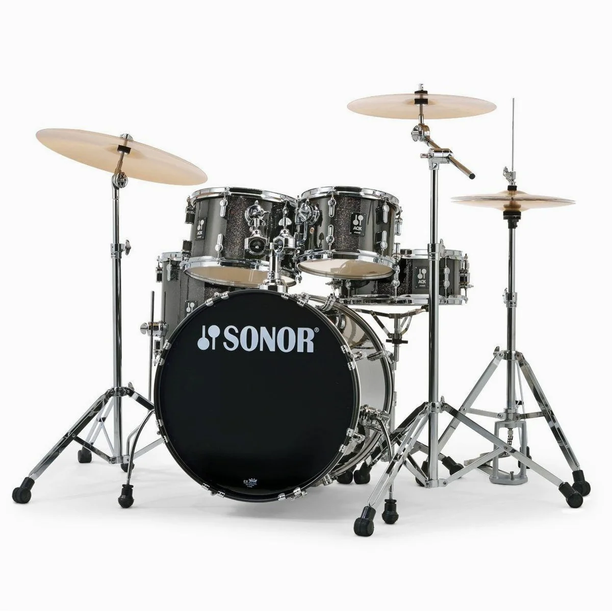 SONOR AQX Studio Set BMS, komplettes Schlagzeugset mit Zubehör 4