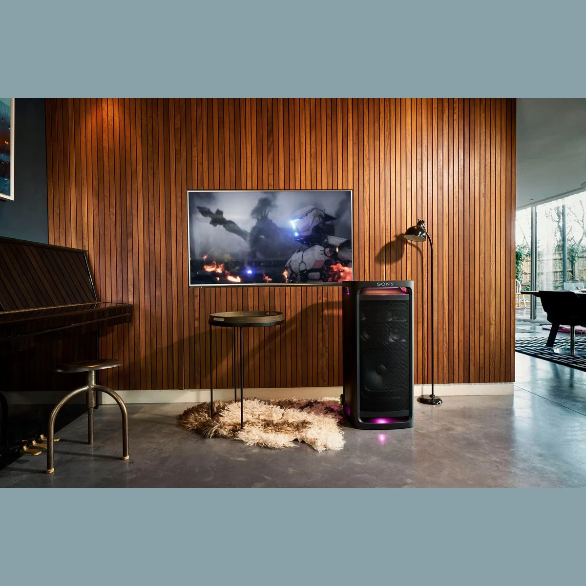 Sony ULT Tower 9AC + ULT MIC, kraftvoller Klang, 360° Sound, erweiterte Rauschunterdrückung 5
