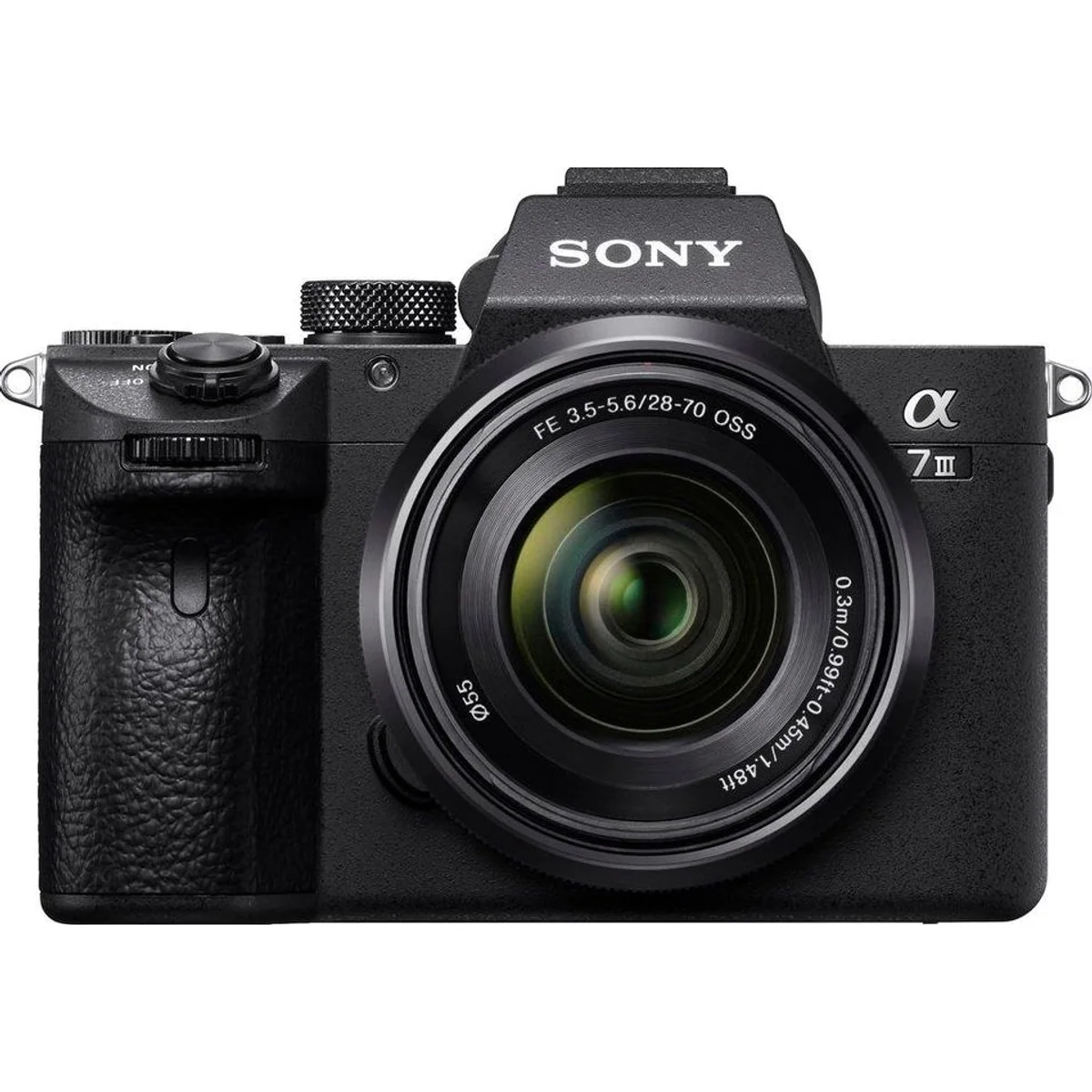 Sony Alpha 7 III ILCE-7M3KB Systemkamera, 24,2 MP, WLAN, NFC — vielseitige Leistung für kreative Fotografie