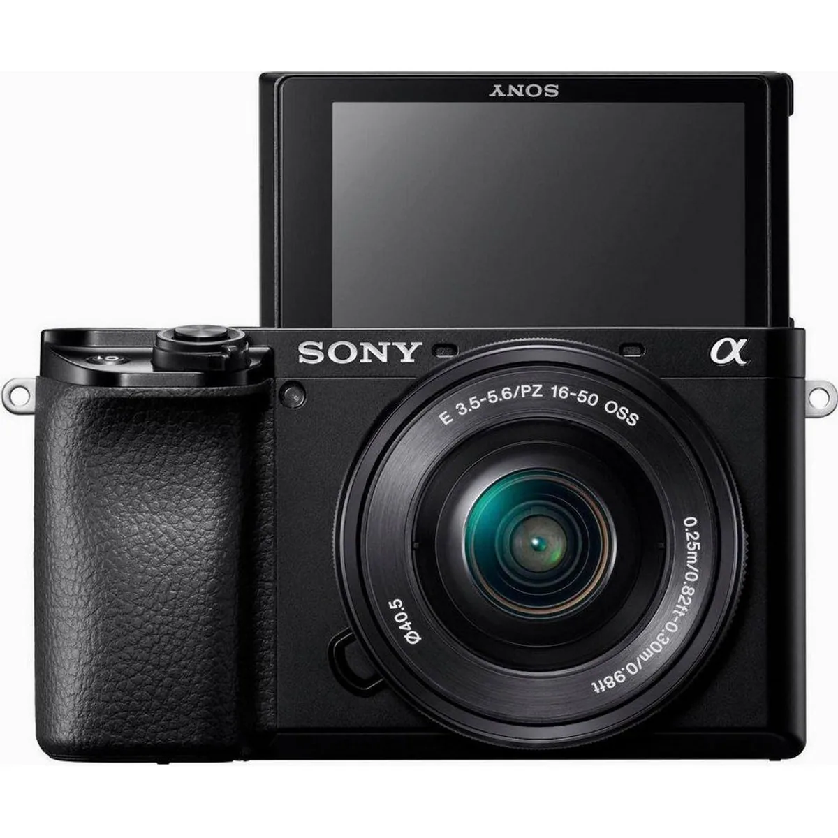 Sony Alpha 6100 Kompaktkamera, 24,2 MP, schnelles Autofokus-System 4