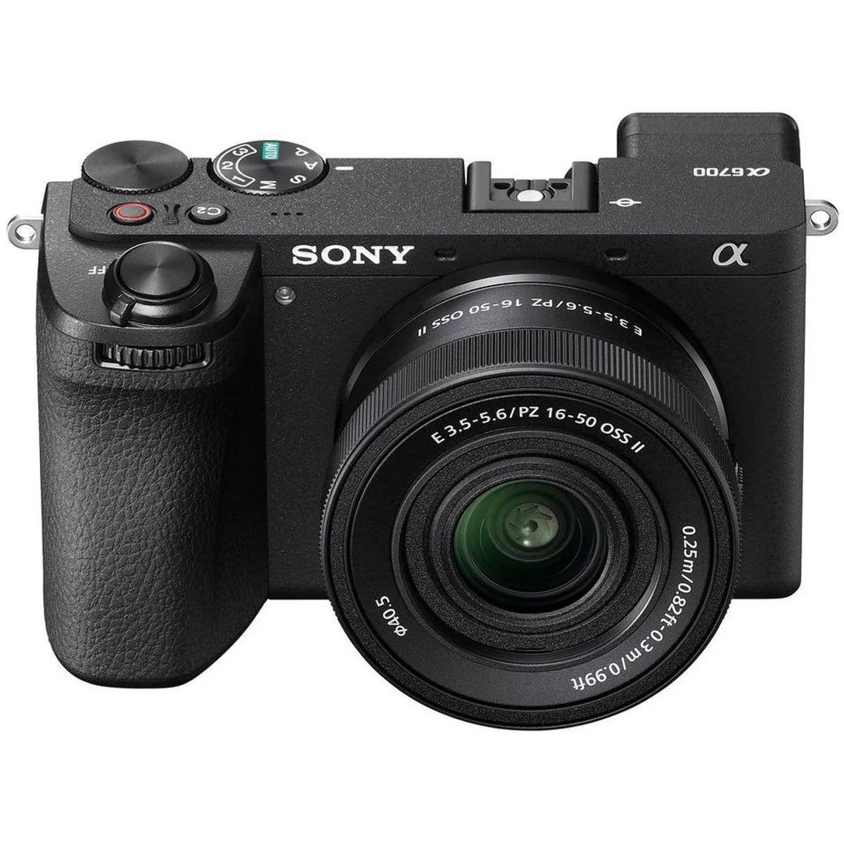 Sony α6700 Systemkamera mit SEL70350G Objektiv, 26 MP, KI-Autofokus 3