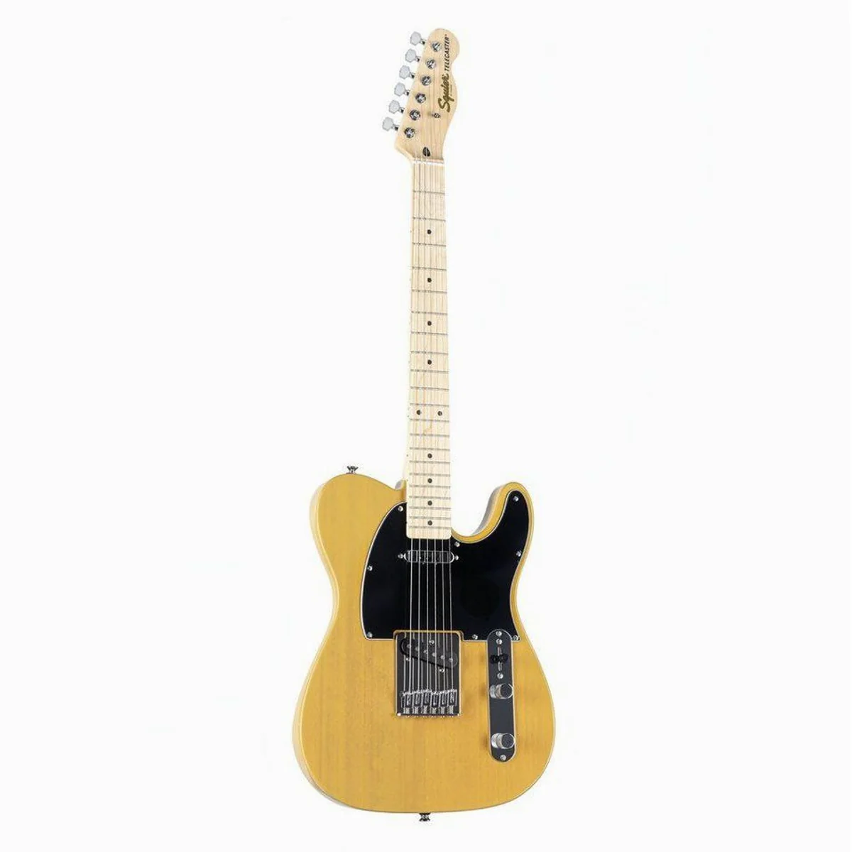 Squier Affinity Telecaster MN Butterscotch Blonde, E-Gitarre Set mit Verstärker und Zubehör 2