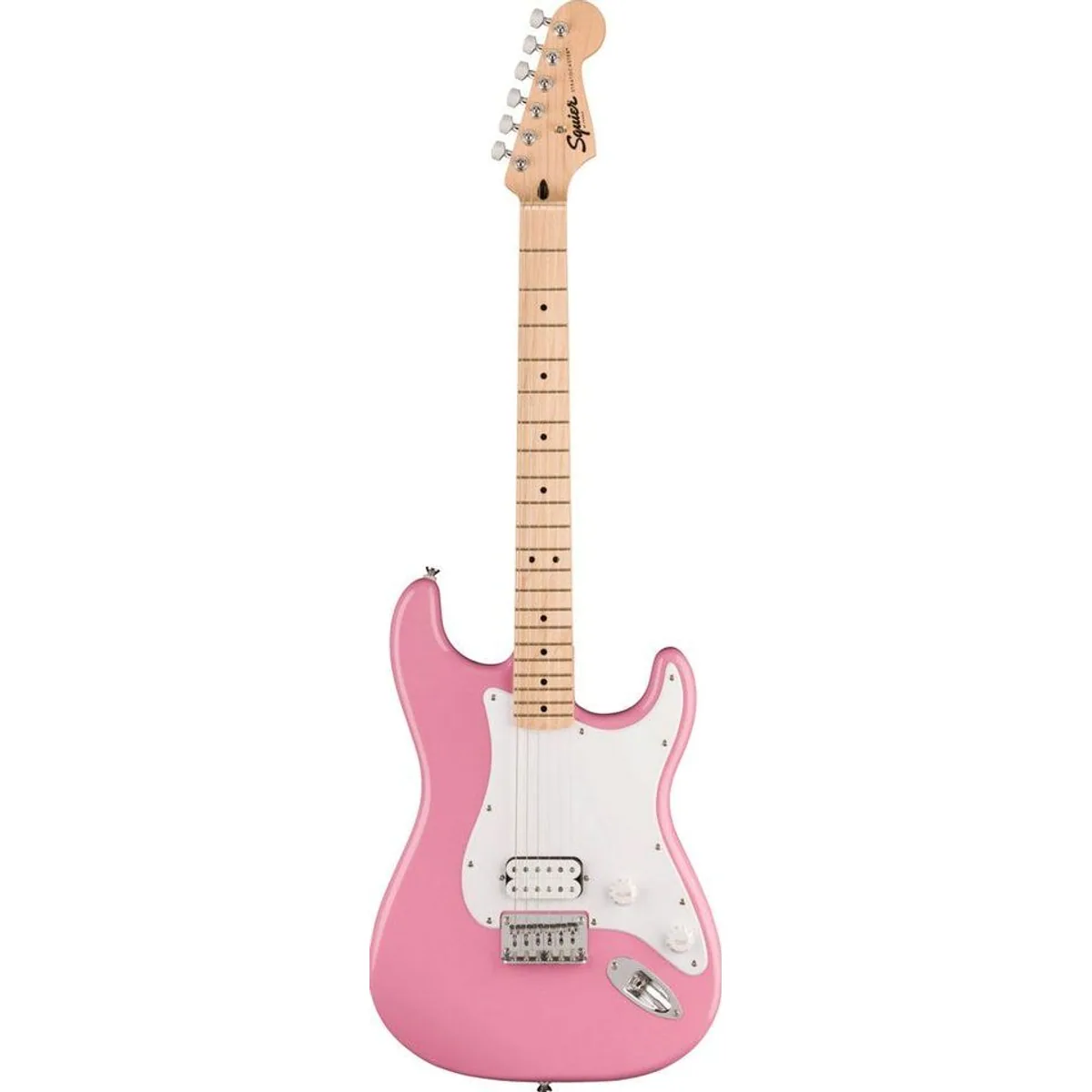 Squier Sonic Stratocaster HT H, kräftiger Humbucker-Sound, schlanker Ahornhals 2